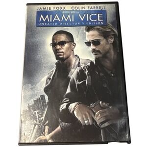 Miami Vice (DVD, 2006) Unrated Director's Edition Jamie  Foxx, Colin Farrell
